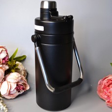 Вместительный термос 1300 ml Цвет: Чёрный