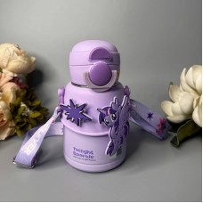 Детская термобутылка с трубочкой My Little Pony 600 ml Цвет: Фиолетовый
