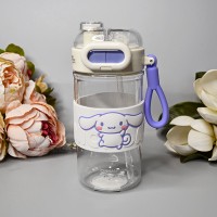 Детская бутылка для питья с трубочкой Cinnamoroll Цвет: Белый