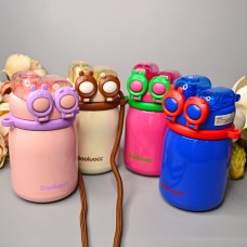 Дитячий термокухоль з трубочкою 500 ml Колір:  Малиновий