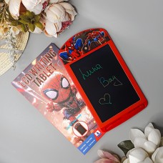 Планшет дитячий кольоровий LCD для малювання  Людина-павук Колір: Червоний