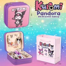 Набор для создания украшений Kuromi с подарочной коробкой Цвет: Сиреневый