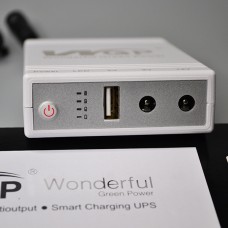 Джерело безперебійного живлення ДБЖ для роутера Mini DC UPS 10400 mAh