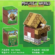 Магнітний конструктор блоковий у стилі Minecraft