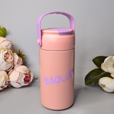 Термос із трубочкою 750 ml Колір: Рожевий