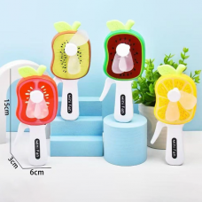 Детский портативный мини-вентилятор Фрукты / Fruit К-во 24 шт (цена указана за упаковку)