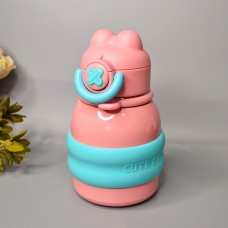 Термос із трубочкою Cute baby 550 мл Колір: Рожевий