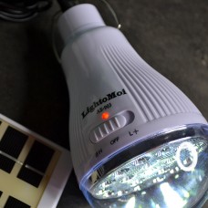 LED Лампа портативная с солнечной панелью