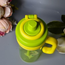 Склянка для напоїв з трубочкою та фільтром 820 ml Колір: Салатовий