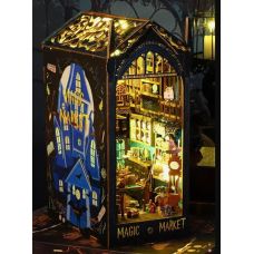 3D Бук Нук Волшебный магазин Magic Market Book Nook Румбокс
