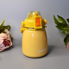 Термос минималистичный с фильтром для чая 600 ml Цвет: Жёлтый