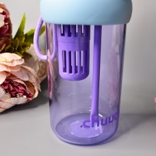 Склянка для напоїв з трубочкою 900 ml Колір: Салатовий
