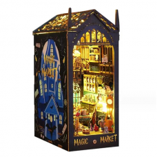 3D Бук Нук Волшебный магазин Magic Market Book Nook Румбокс