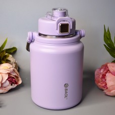 Вместительный термос 1500 ml Цвет: Сиреневый