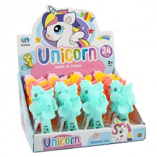 Детский портативный мини-вентилятор Единорог/ Unicorn К-во 24 шт (цена указана за упаковку)