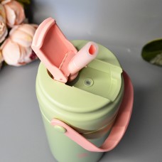 Термос с трубочкой 550 ml Цвет: Чёрный