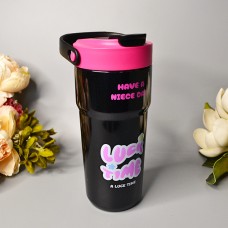 Термостакан Have a nice day 650 ml Цвет: Чёрный