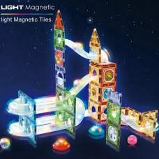 Конструктор магнітний Magnetic DIY 90 елементів Лабіринт Різнокольоровий