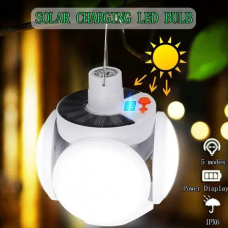 Лампа-фонарь для кемпинга на солнечной панели Solar Emergency Charging Lamp