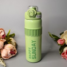 Вместительный термос Happy Sunday 760 ml Цвет: Зелёный