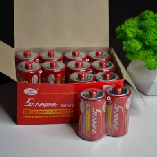 Батарейки SANNINE R20 D 0% mercury