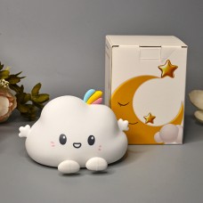 Ночной LED светильник силиконовый Облачко c аккумулятором
