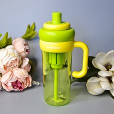 Склянка для напоїв з трубочкою та фільтром 820 ml Колір: Салатовий