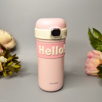 Термос с трубочкой Hello 550 мл Цвет: Розовый