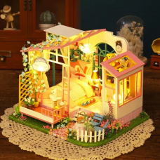 3D Румбокс Dream in the flowers  DIY Dollhouse + Пилозахисний купол