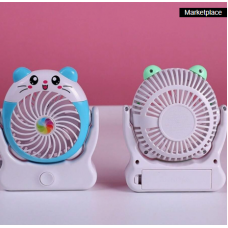 Портативный настольный вентилятор с аккумулятором Mini Fan 5 цветов