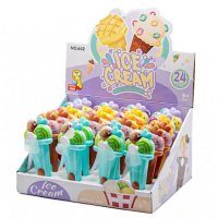 Детский портативный мини-вентилятор Мороженое / Ice-Cream К-во 24 шт (цена указана за упаковку)