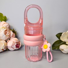 Стакан для напитков с ручкой 450 ml Цвет: Розовый