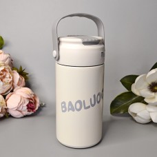 Термос с трубочкой 750 ml Цвет: Белый