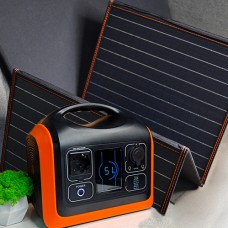 Комплект: Портативная зарядная станция 600W+Солнечная панель OUPES/портативная солнечная зарядка 100W