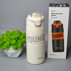 Спортивная термобутылка 550 ml Цвет: Белый