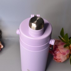 Вместительный термос 1300 ml Цвет: Сиреневый
