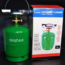 Газовий комплект для кемпінгу 8л