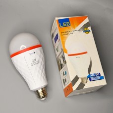 LED лампа на аккумуляторе E27 20W (2 аккумулятора)