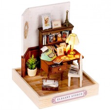 3D Румбокс Элегантная студия DIY Dollhouse