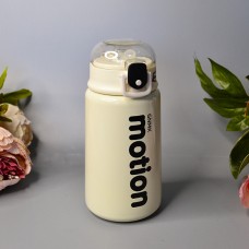 Термокружка с трубочкой Motion 400 ml Цвет: Белый