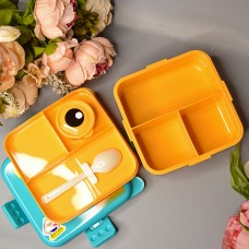 Детский ланч-бокс герметичный Dinosaur 1590 ml Цвет: Салатовый