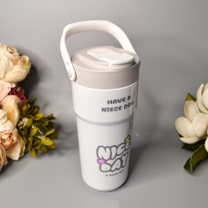 Термостакан Have a nice day 650 ml Колір: Білий