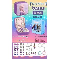 Набор для создания украшений Frozen с подарочной коробкой Цвет: Сиреневый