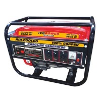 БЕНЗИНОВЫЙ ГЕНЕРАТОР ICONA НОВЫЙ ТОП ILGG 2500A ЭЛЕКТРИЧЕСКИЙ 2KV RED