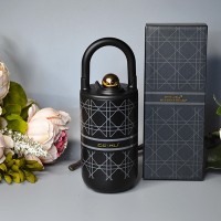 Cтильний термокухоль з ручкою 400 ml Колір: Чорний