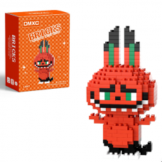 Конструктор BRICKS  Лабубу LABUBU Красный