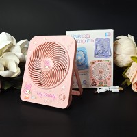 Детский настольный мини-вентилятор Мелоди Цвет: Розовый