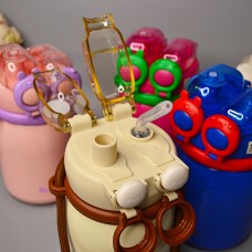 Дитячий термокухоль з трубочкою 500 ml Колір: Синій