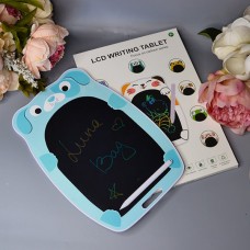 Планшет дитячий кольоровий LCD для малювання 8.5 Собачка Колір: Блакитний