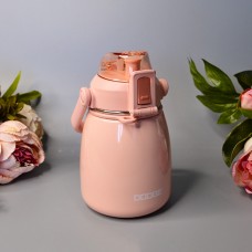 Термос минималистичный с фильтром для чая 600 ml Цвет: Розовый